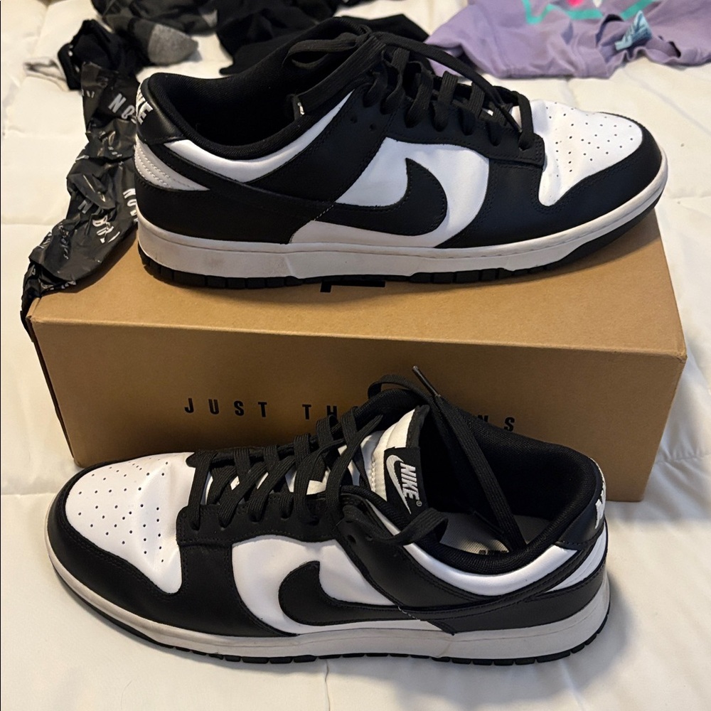 Nike panda dunk sneakers